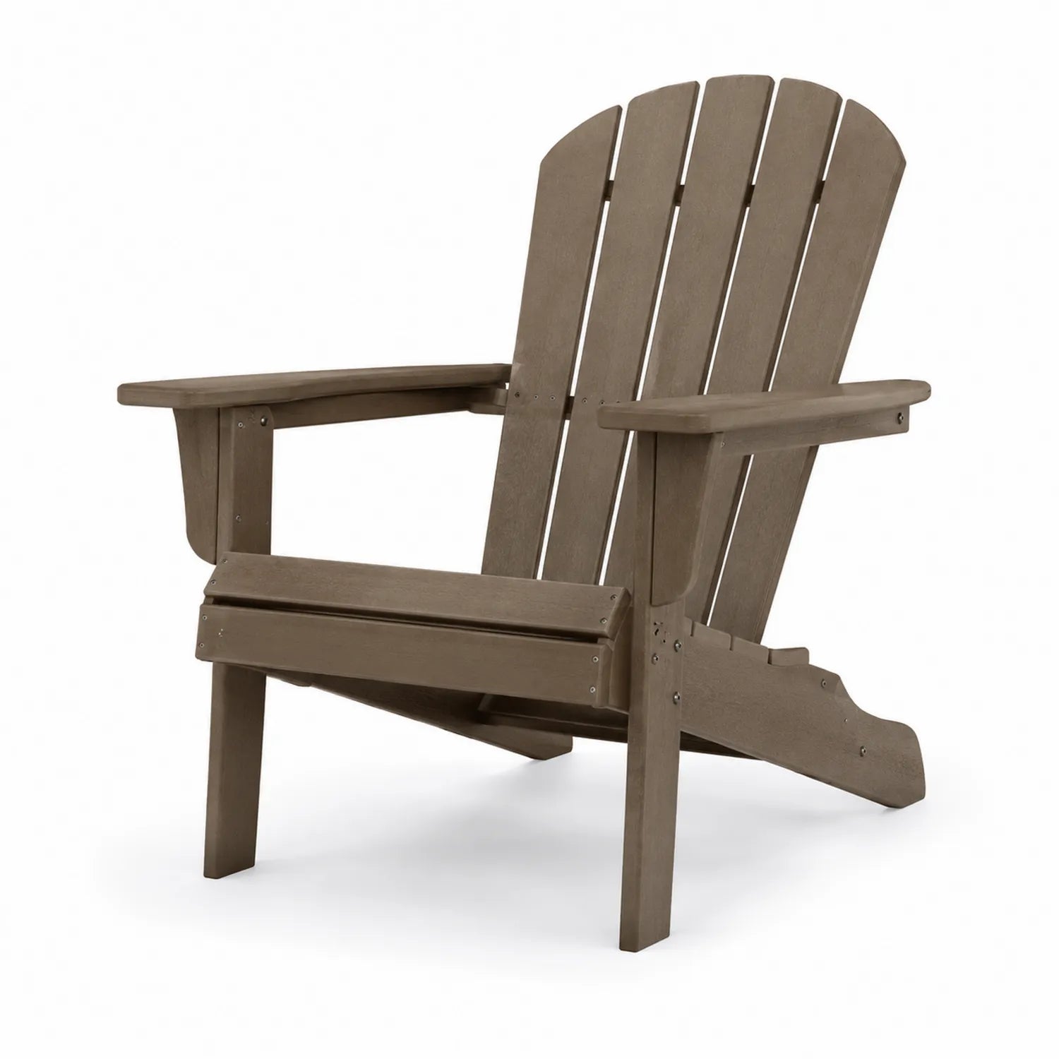 Sedia Adirondack in legno composito marrone